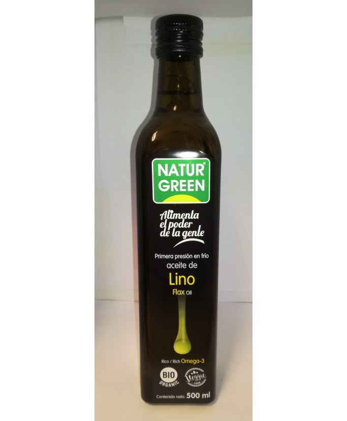 Aceite de Lino de Naturgreen 500 Ml Bio